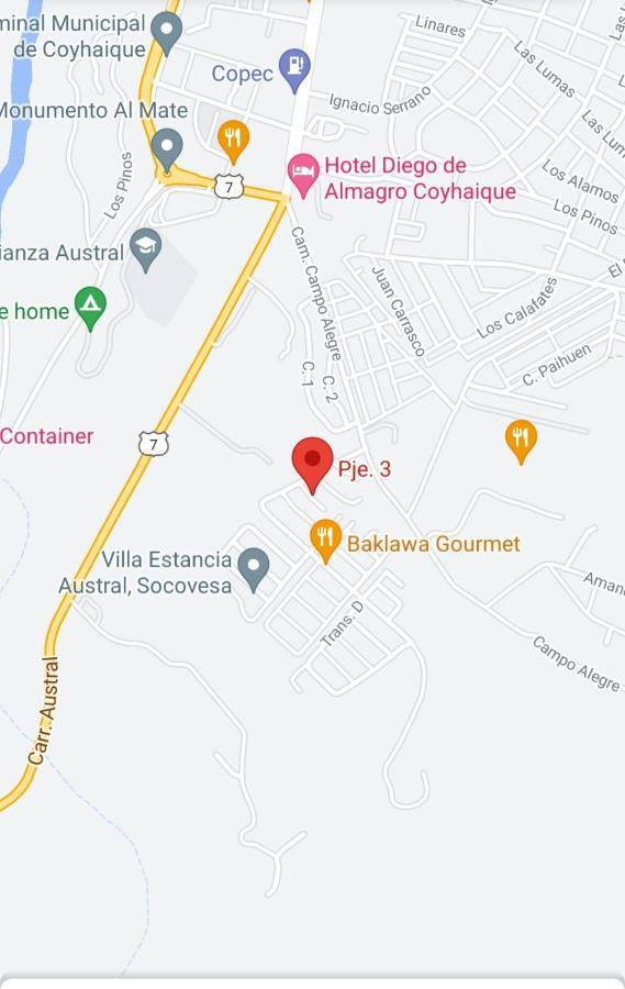 Casa Equipada Para 4 Personas Con Estacionamiento Apartman Coyhaique Kültér fotó